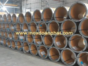 Kho inox cuộn số lượng lớn