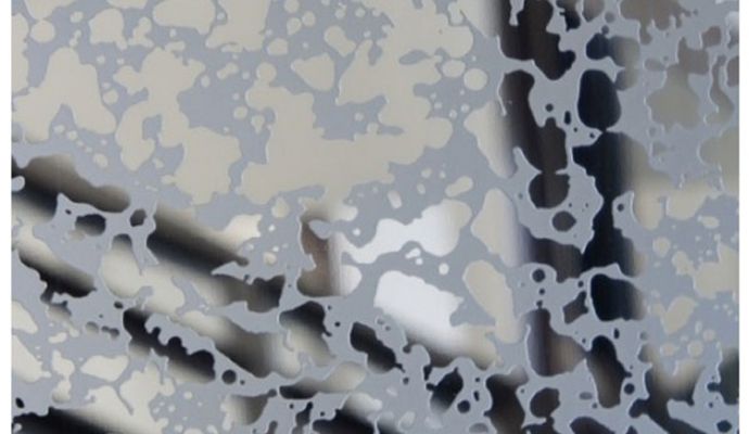 Watermark pattern plate