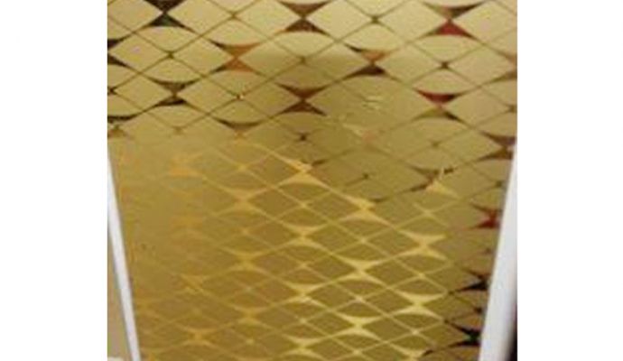 Inox rhombic pattern