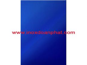 Tấm inox xanh gương